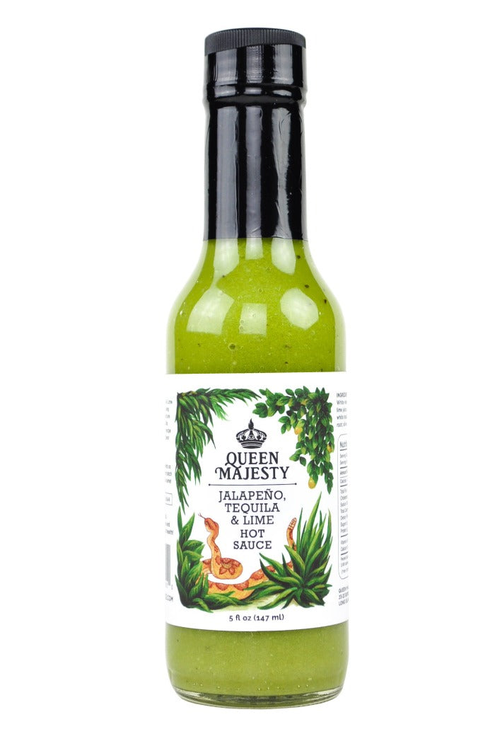 Jalapeno Tequila Lime Hot Sauce | Queen Majesty T9