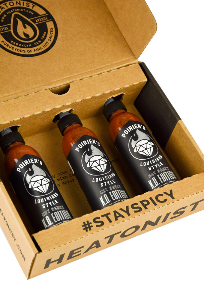 Dustin Poirier Hot Sauce - KO Edition 3 Pack V7
