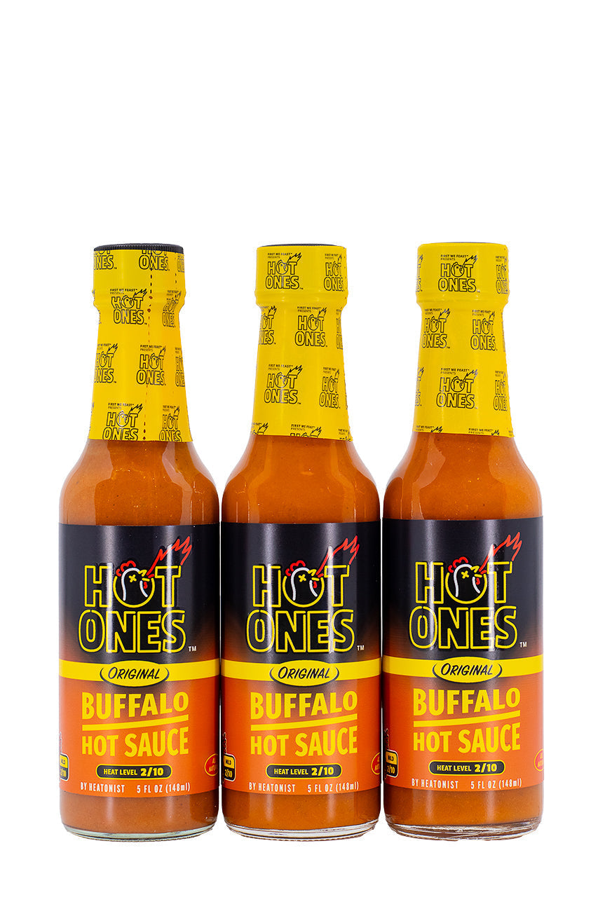 Buffalo Hot Sauce 3-Pack | Hot Ones Hot Sauce W5