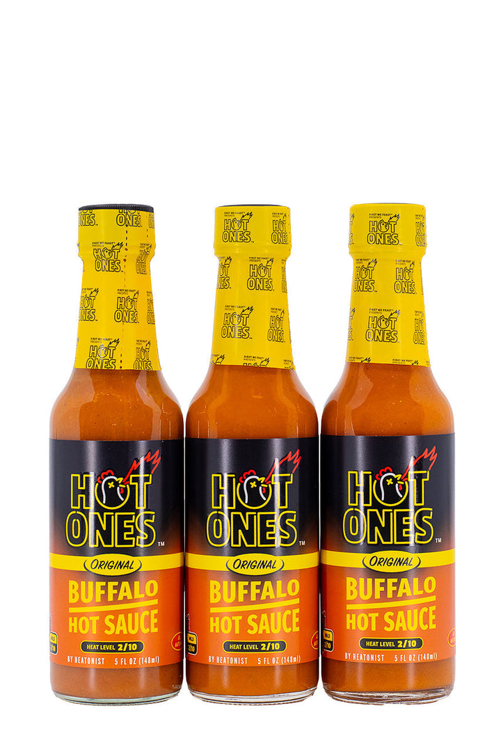 Buffalo Hot Sauce 3-Pack | Hot Ones Hot Sauce W5