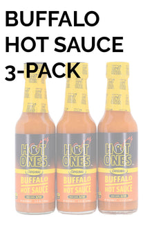 Buffalo Hot Sauce 3-Pack | Hot Ones Hot Sauce W5