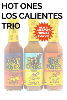 Los Calientes Trio Pack | Hot Ones Hot Sauce J2