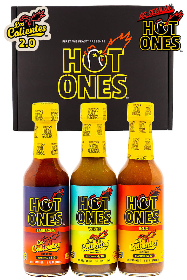 Los Calientes Trio Pack | Hot Ones Hot Sauce J2