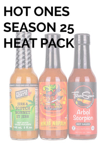 Hot Ones Hot Sauce Heat Pack - Season 25 V9