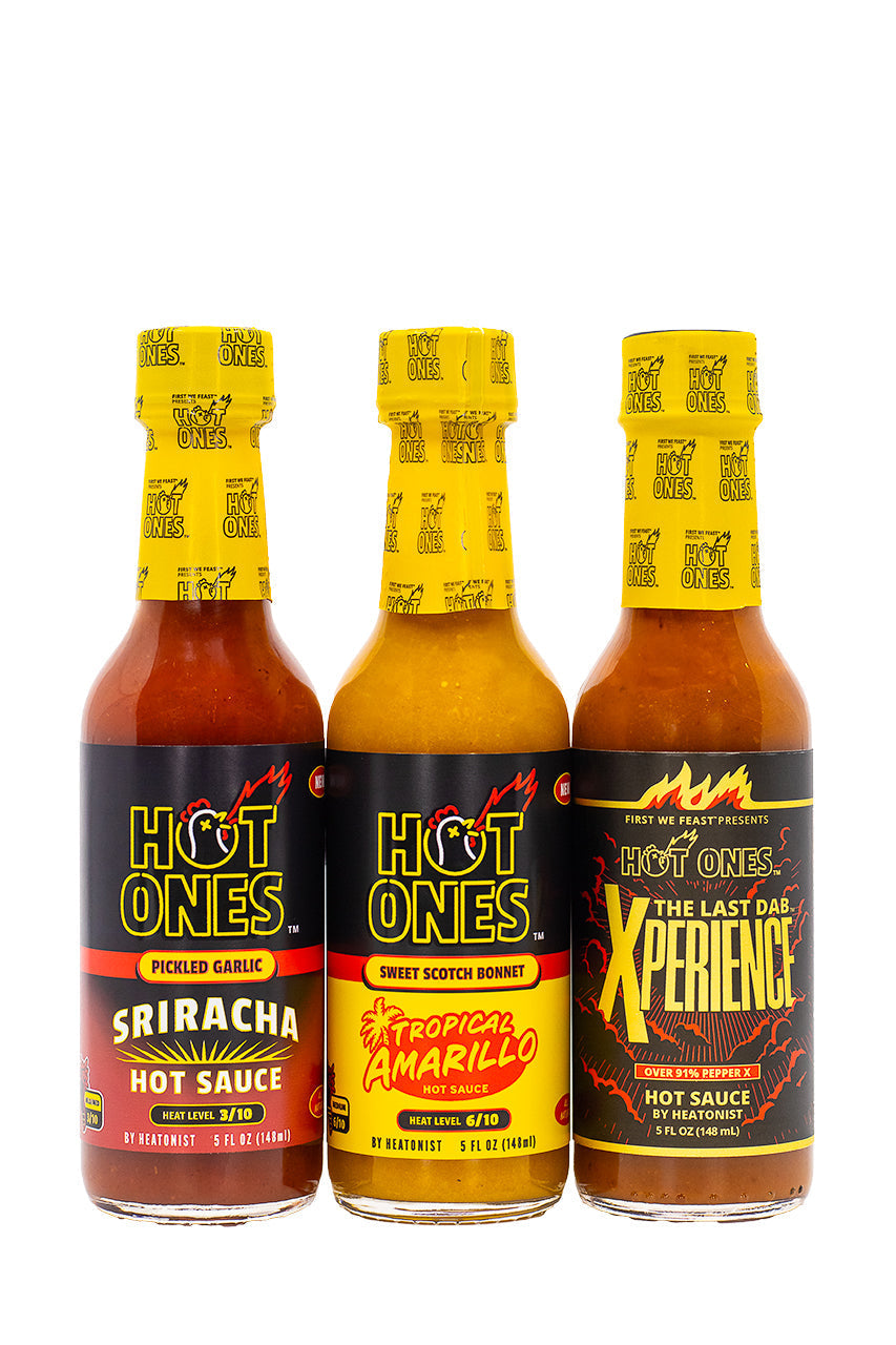 Hot Ones Hot Sauce Trio Pack - Season 27 X7