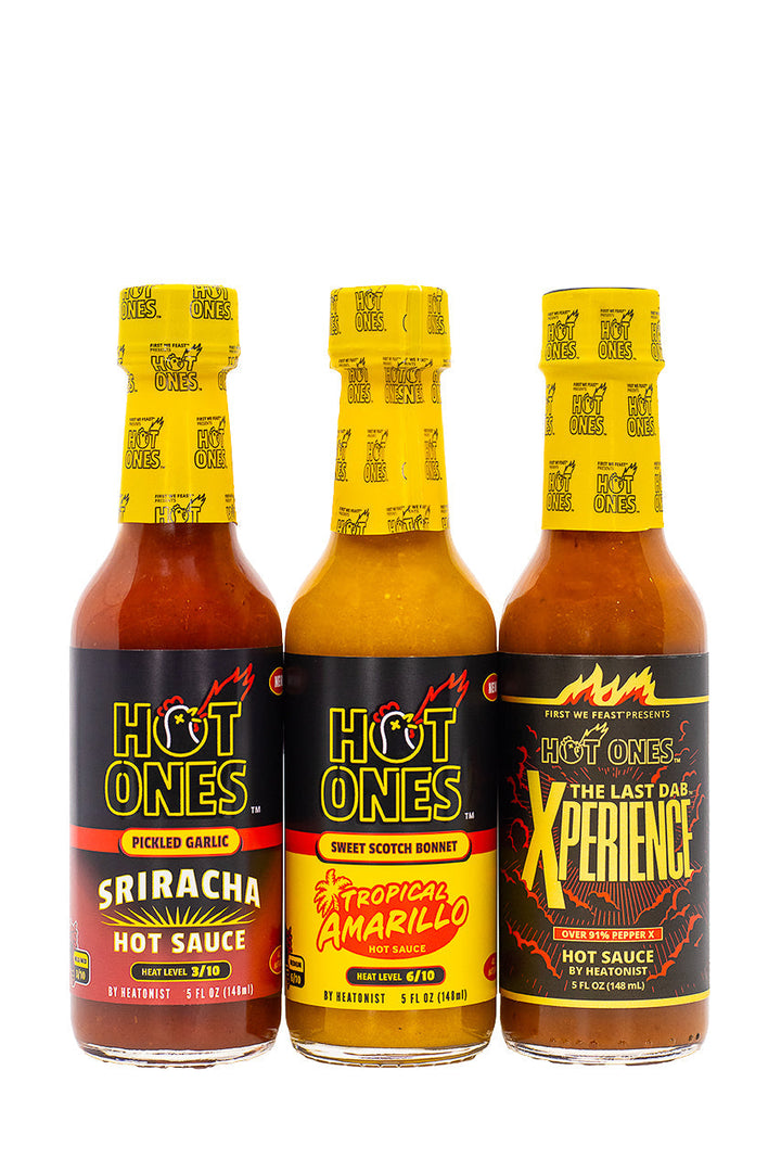 Hot Ones Hot Sauce Trio Pack - Season 27 X7