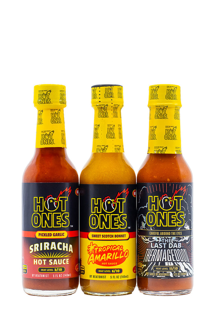 Hot Ones Hot Sauce Trio Pack - Season 29 O6