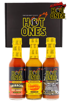 Hot Ones Hot Sauce Trio Pack - Season 30 D9