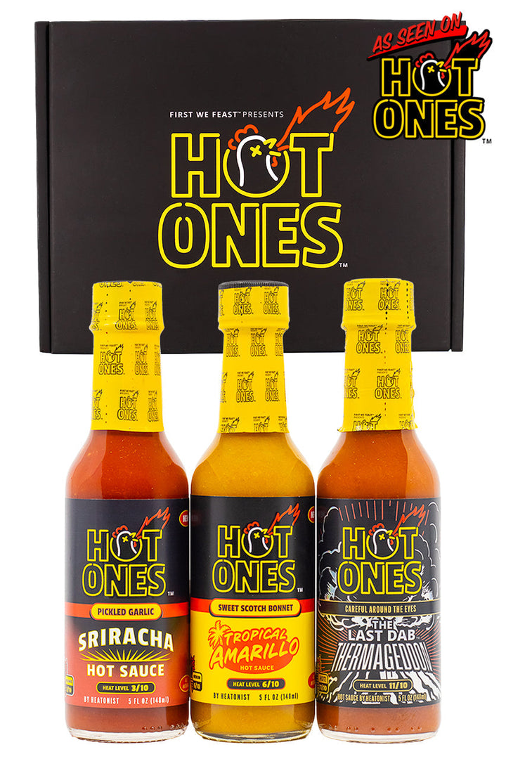Hot Ones Hot Sauce Trio Pack - Season 30 D9
