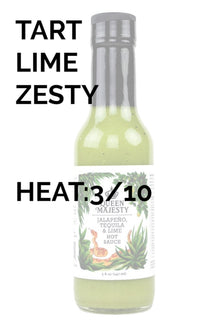 Jalapeno Tequila Lime Hot Sauce | Queen Majesty T9