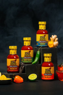 Hot Ones BBQ Trio Pack (Hot Honey / Caribbean / Smoked Serrano) B9