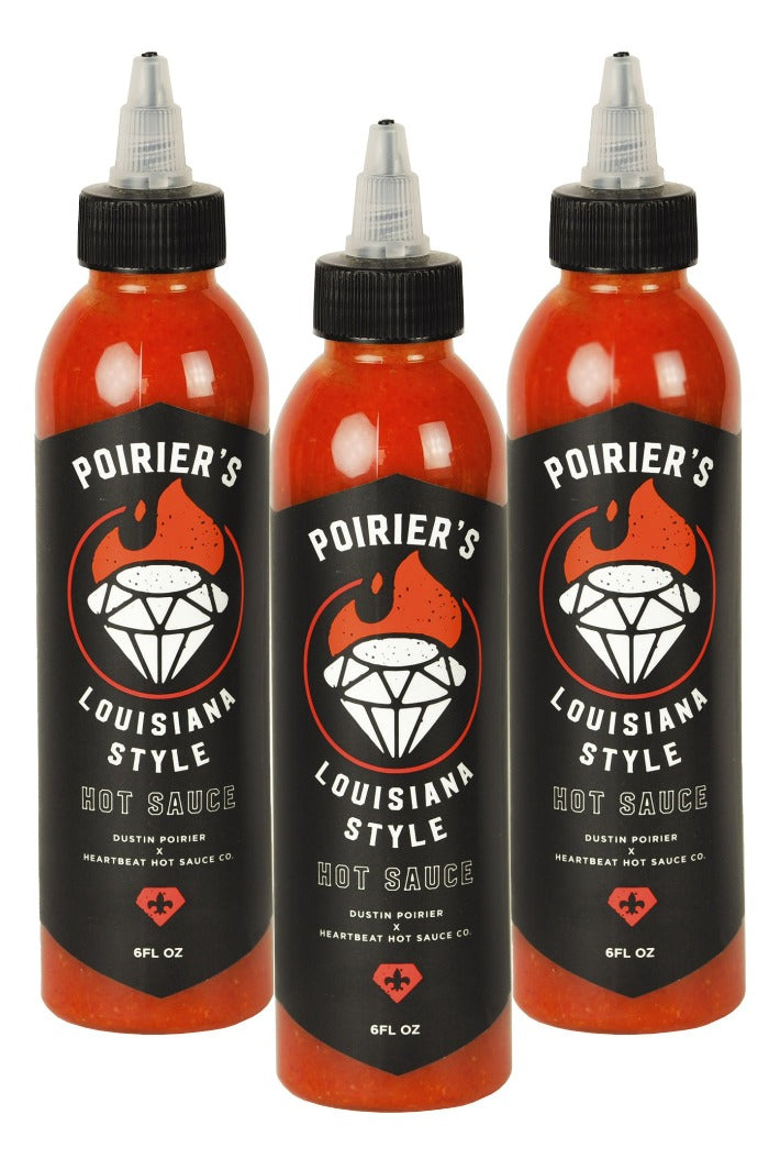 Dustin Poirier Hot Sauce 3 Pack | HEATONIST A9
