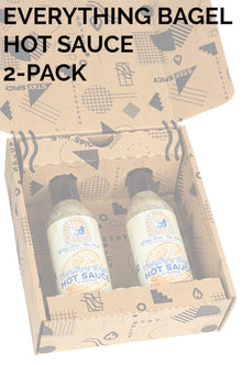 Secret Handshake Food Co Everything Bagel Hot Sauce 2-Pack W4