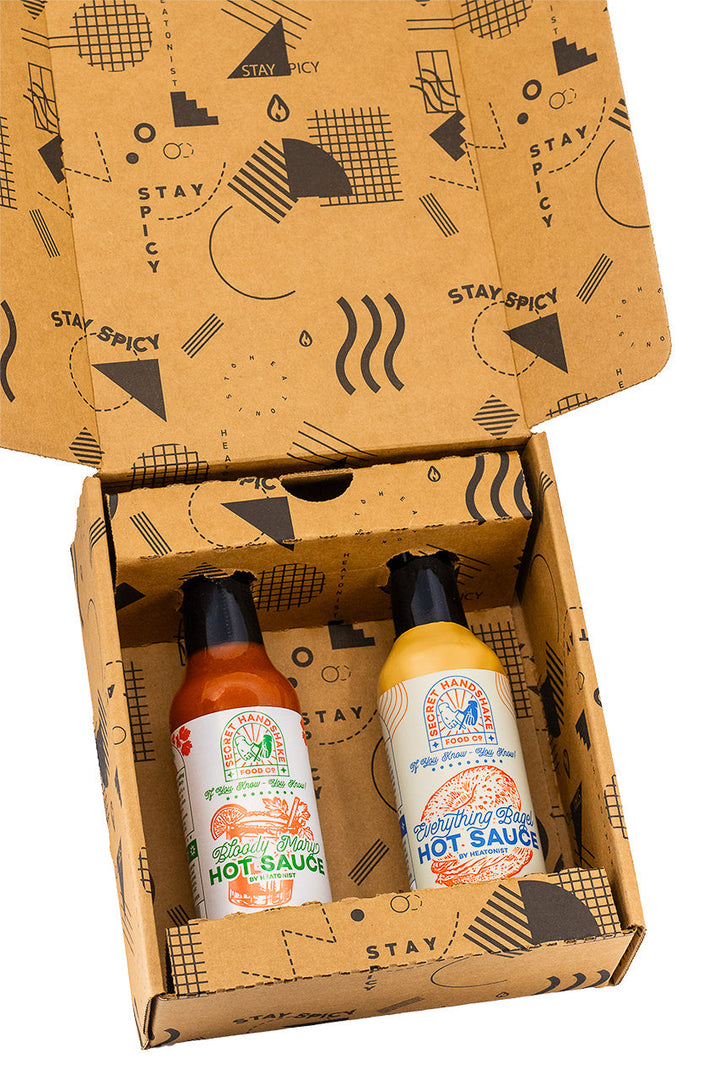 Secret Handshake Hot Sauce Duo Pack C4